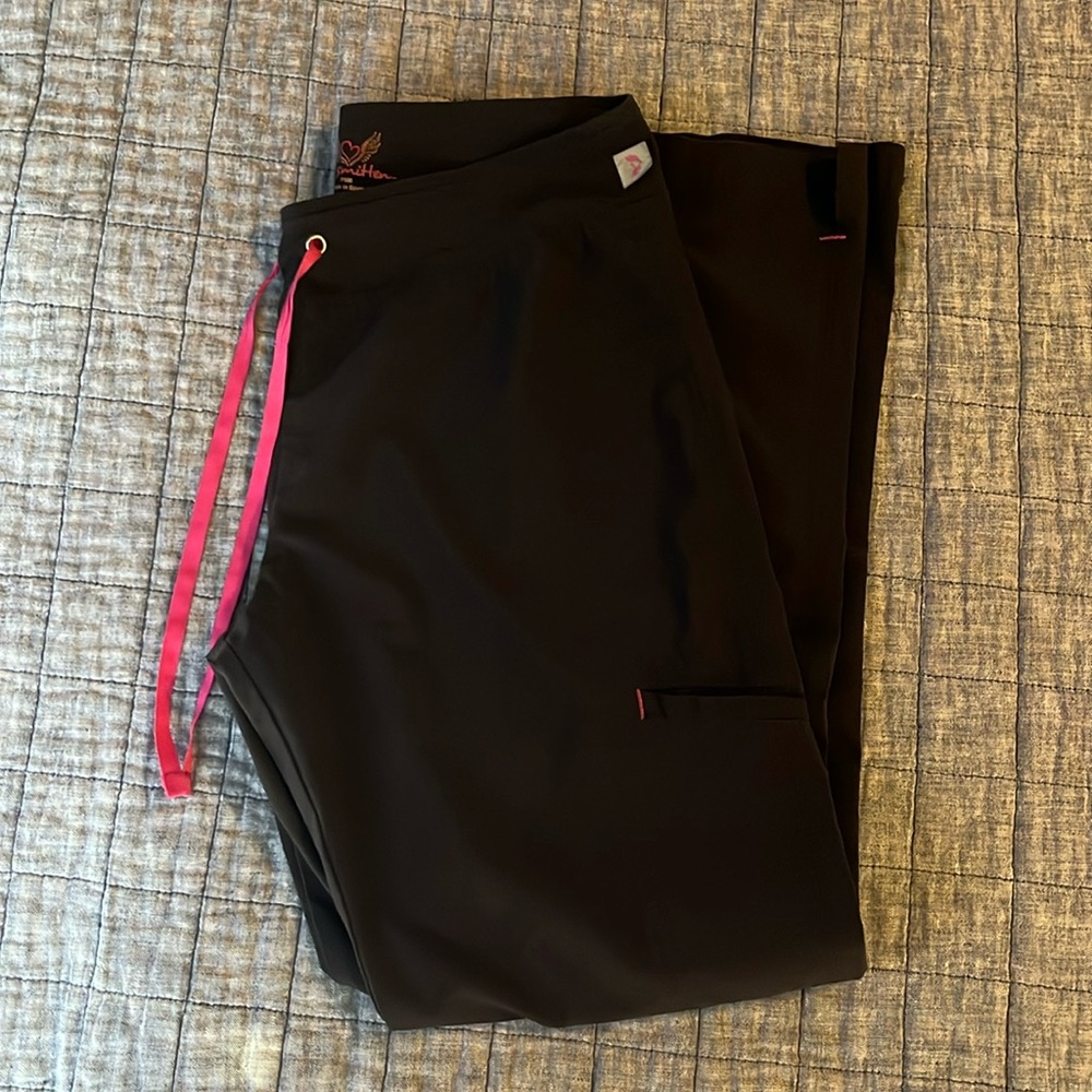 Black womens scrub bottom